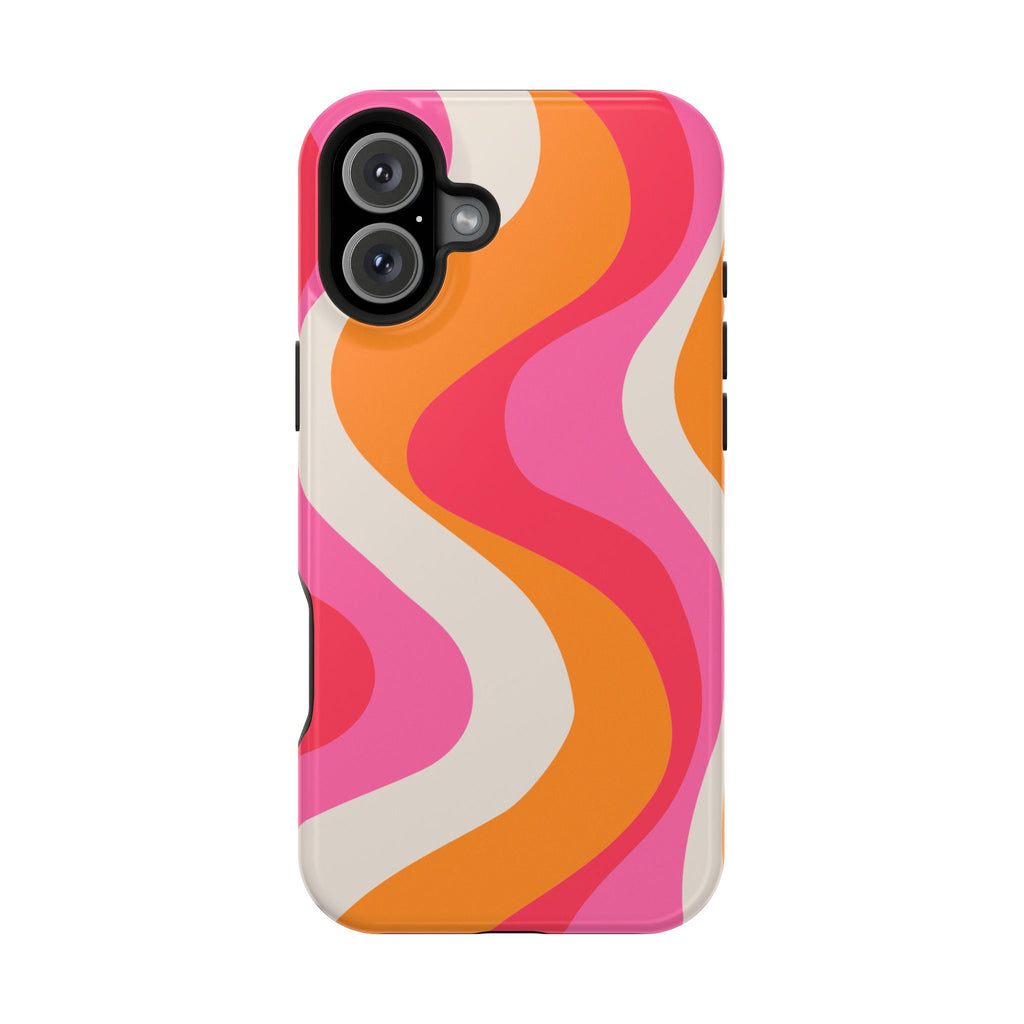 Sunset Sorbet Impact-Resistant MagSafe Phone Case