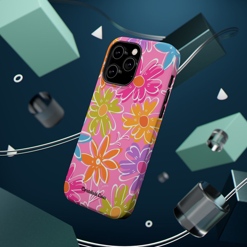 Flower Fiesta Impact-Resistant MagSafePhone Case