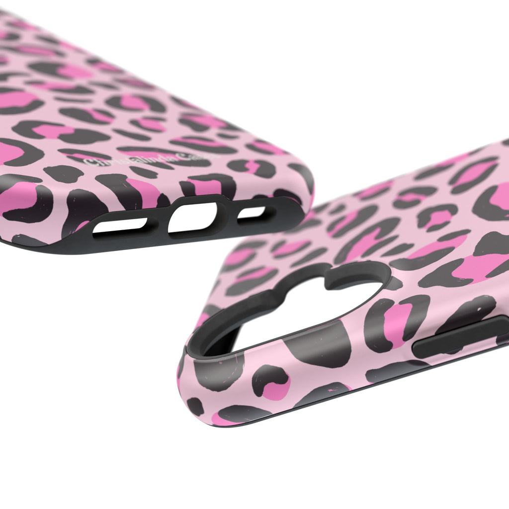 Pink Safari Impact-Resistant MagSafe Phone Case