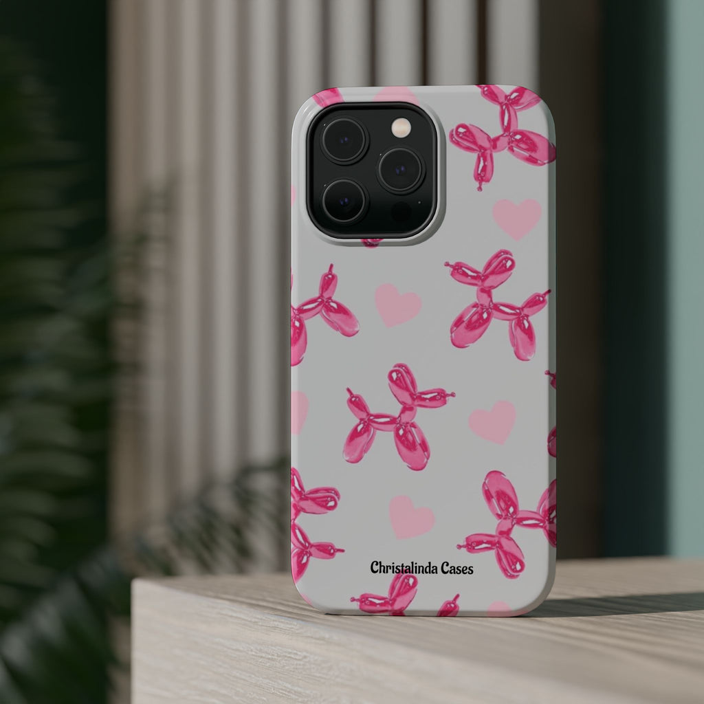 Balloon Charm Impact-Resistant MagSafe phone case