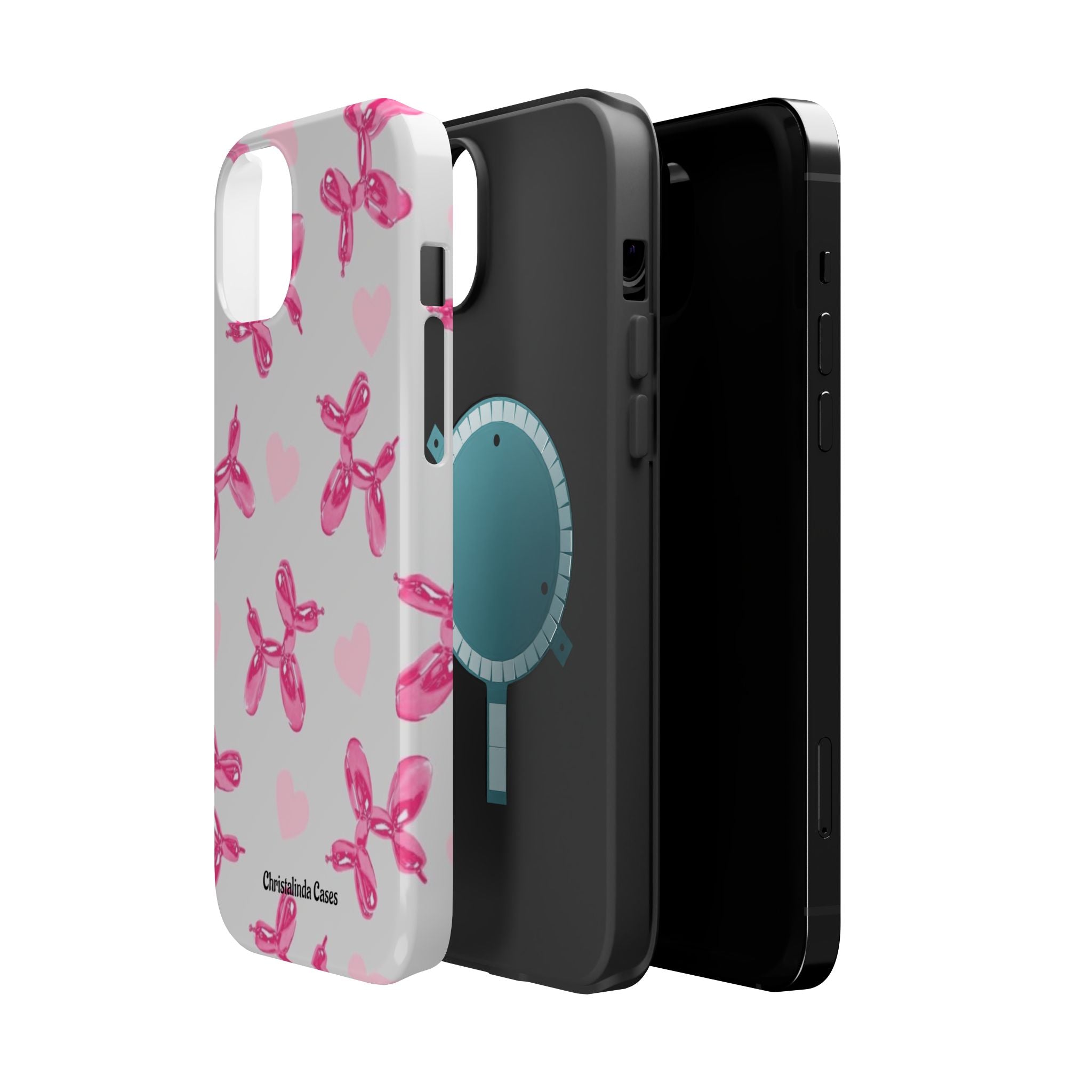 Balloon Charm Impact-Resistant MagSafe phone case