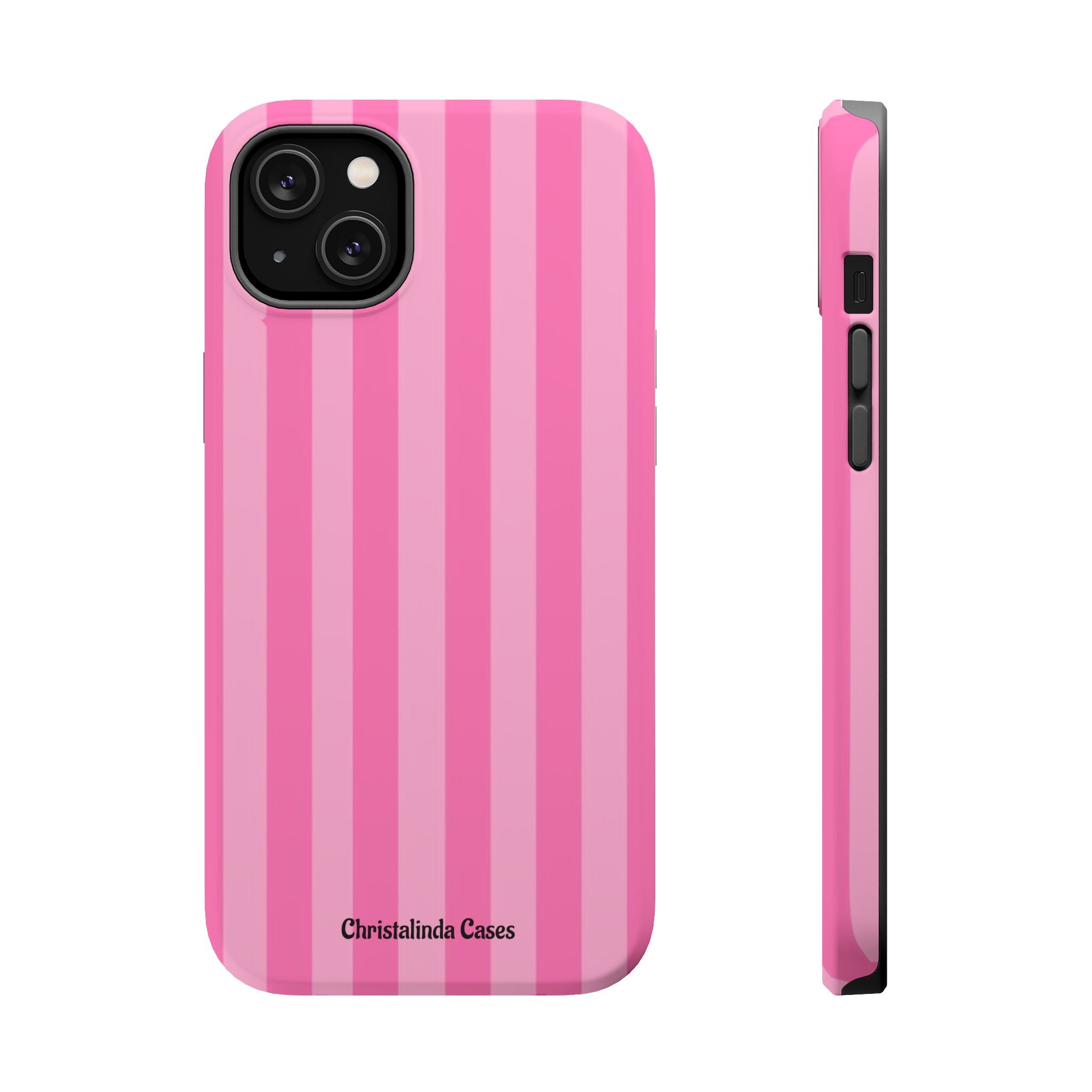 Pretty In Stripes Impact-Resistant MagSafe Phone Case