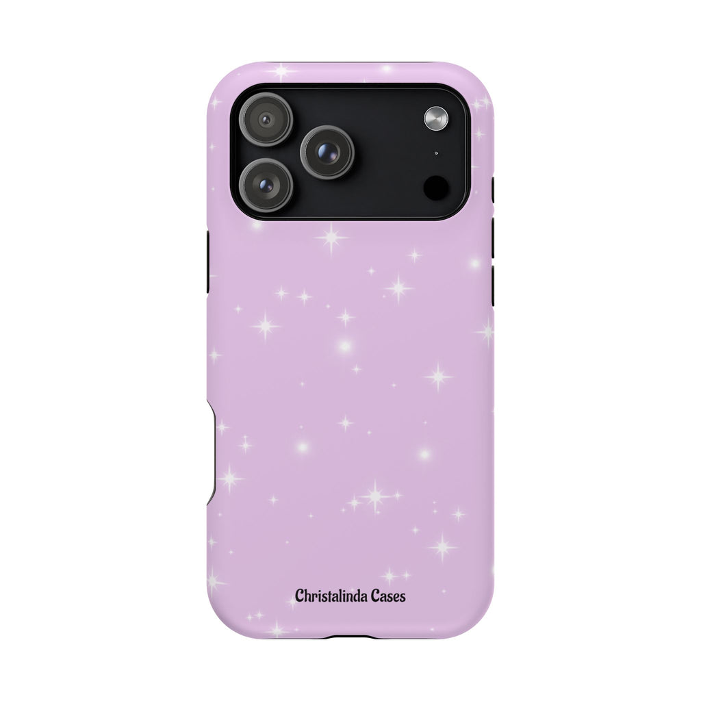 Sparkling Lilac Impact MagSafe Phone Case