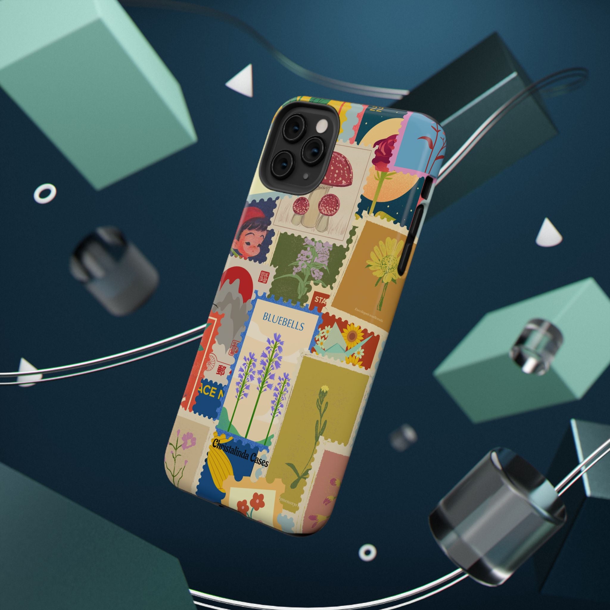 Botanical Journey Impact-Resistant MagSafe Phone Case