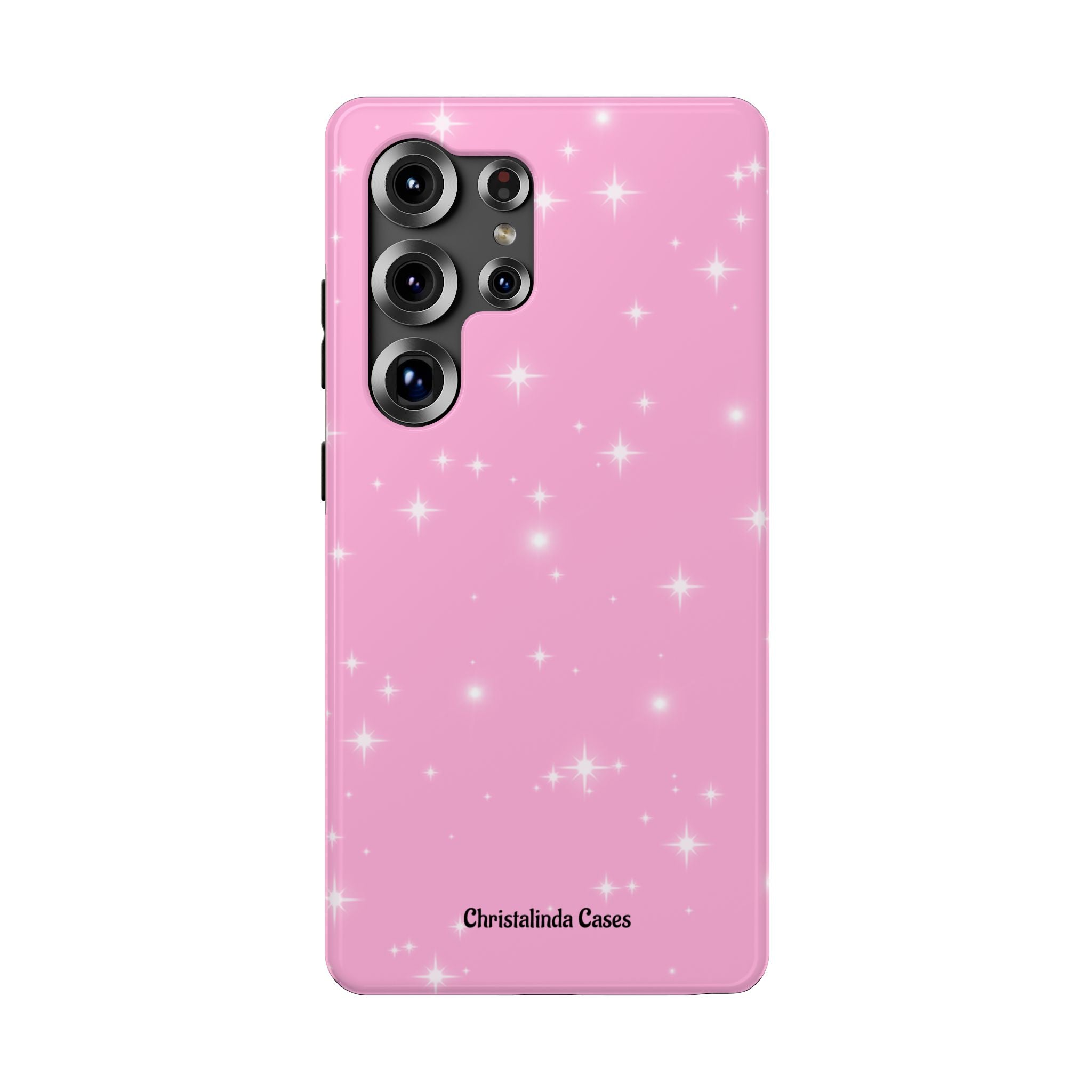 Sparkling Pink Impact-Resistant MagSafe Phone Case