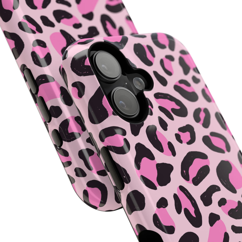 Pink Safari Impact-Resistant MagSafe Phone Case