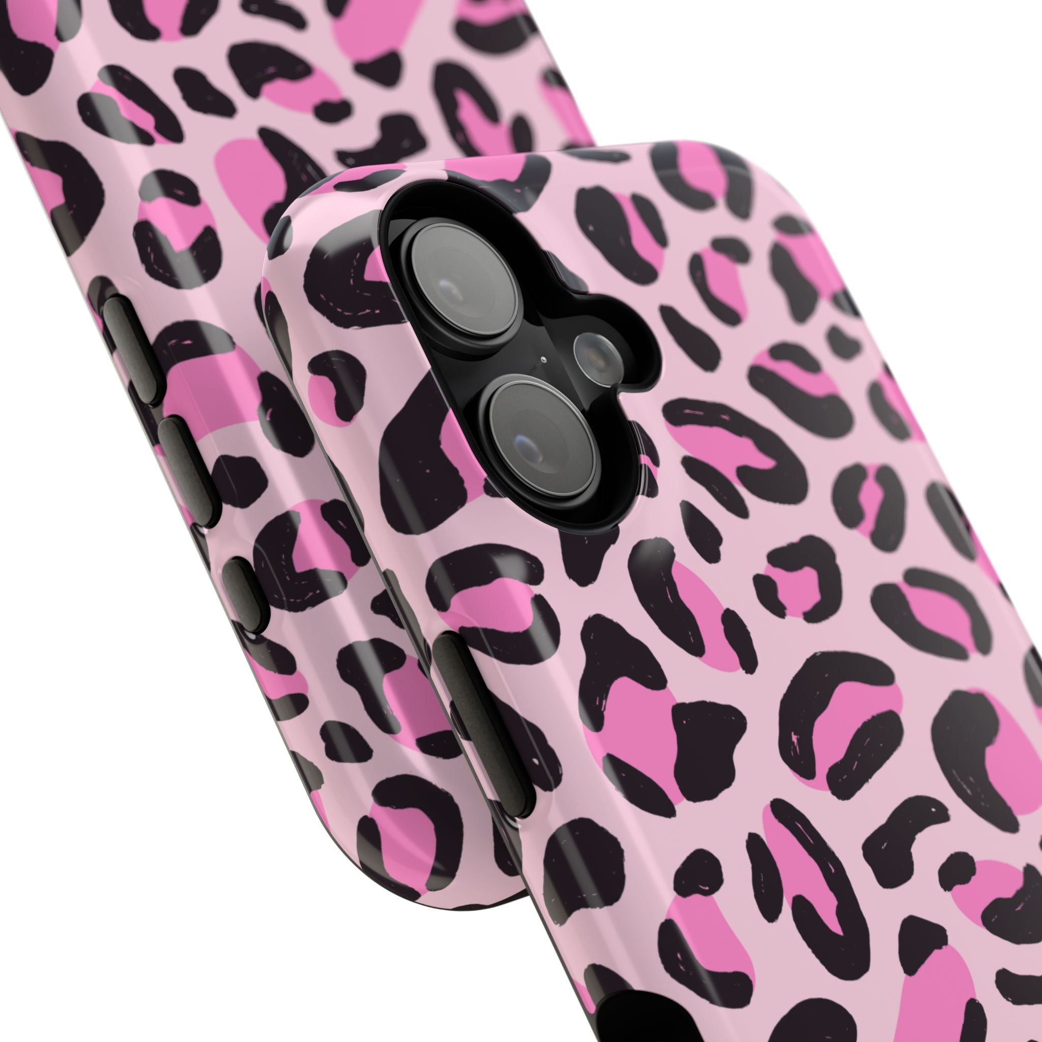 Pink Safari Impact-Resistant MagSafe Phone Case