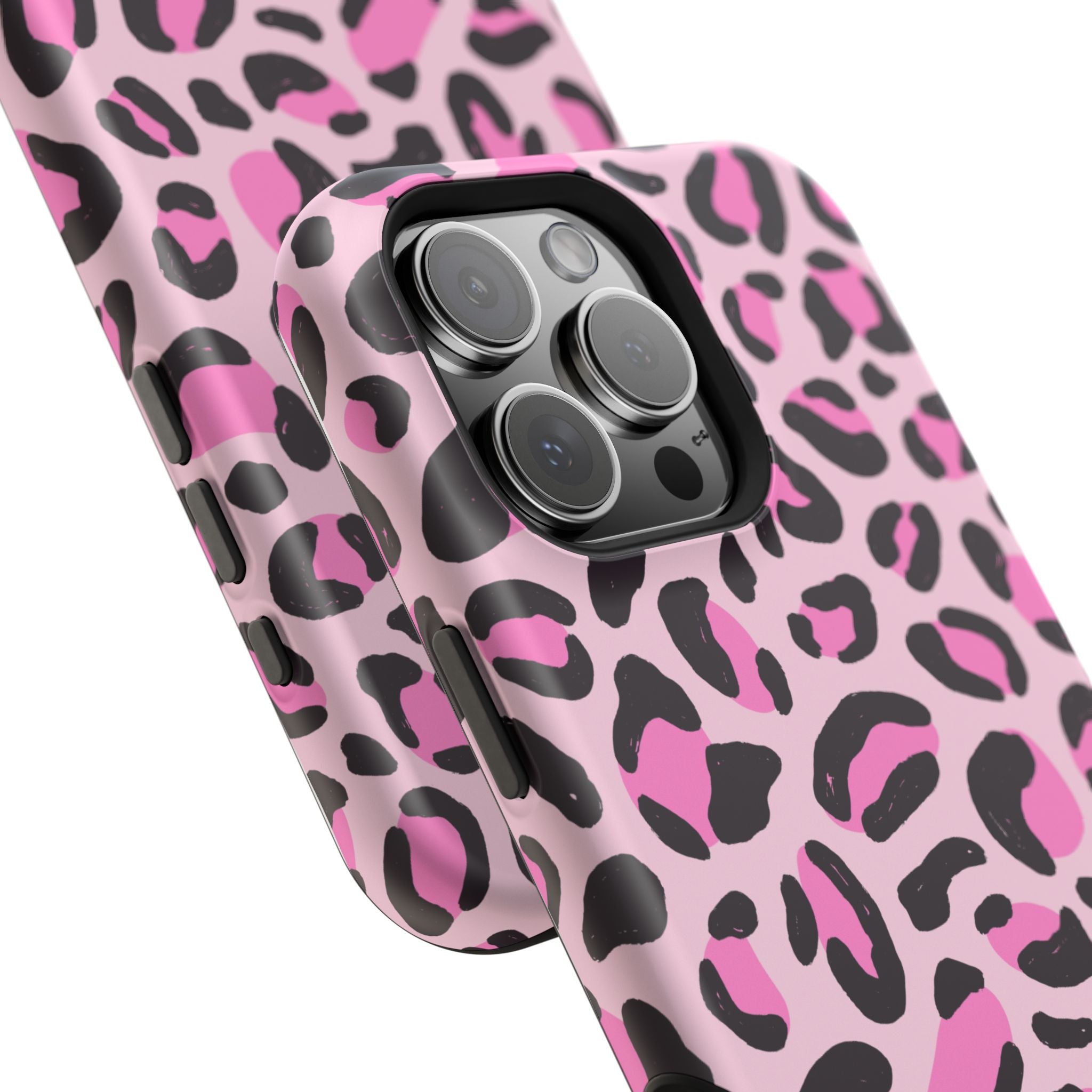 Pink Safari Impact-Resistant MagSafe Phone Case