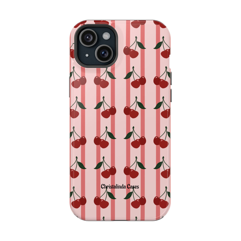 Cherry Kiss MagSafe Impact-Resistant Case