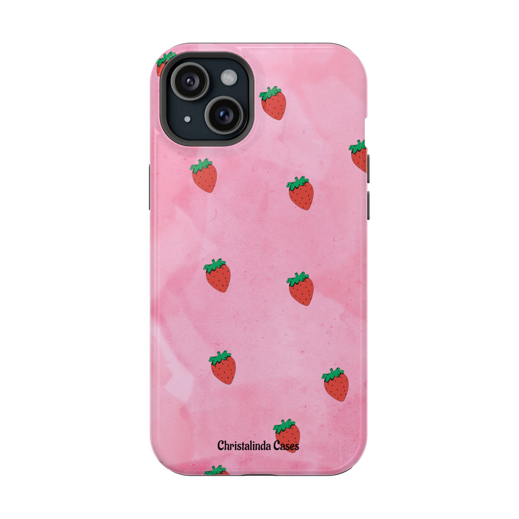 Strawberry Street MagSafe Impact-Resistant Phone Case