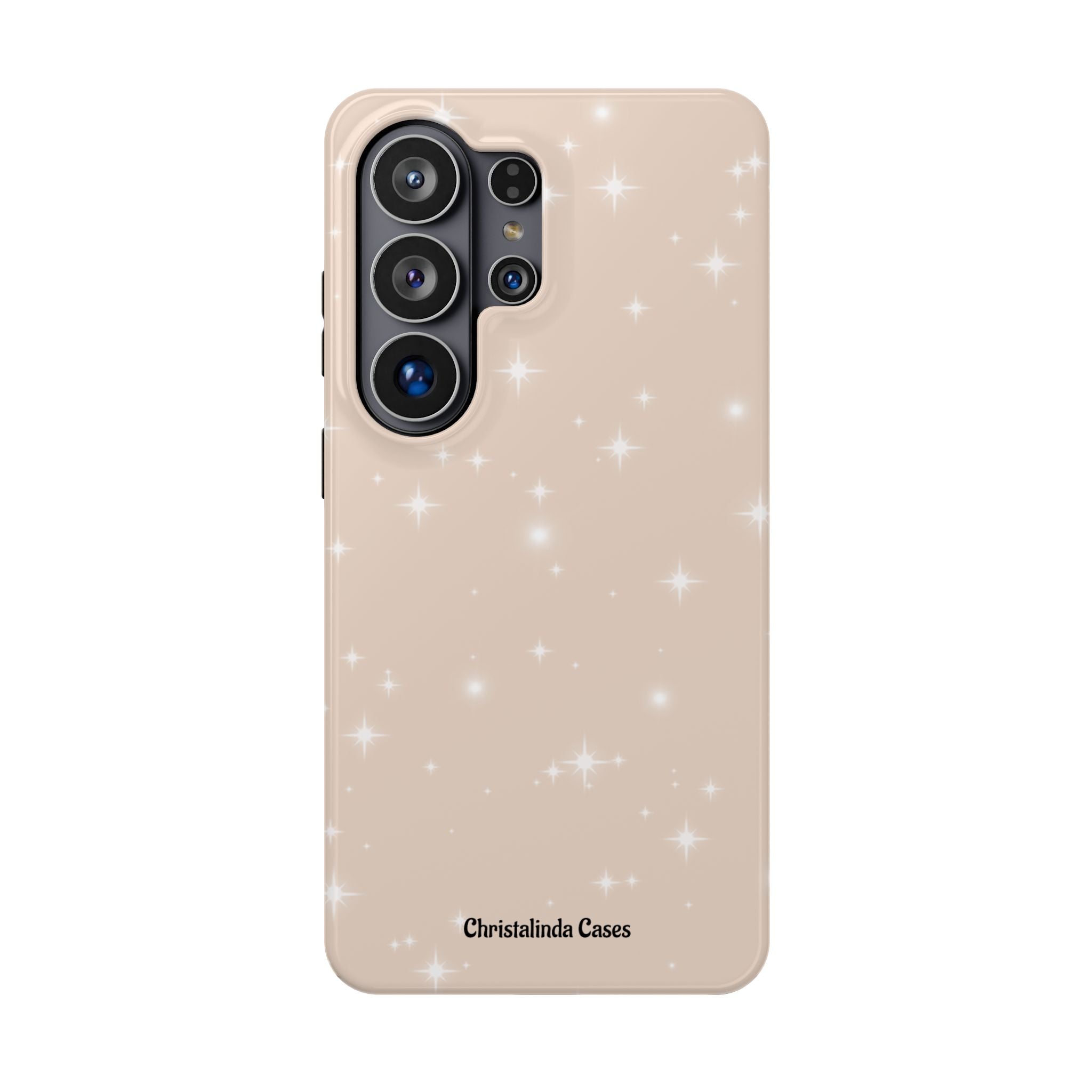 Sparkling Beige Impact-Resistant MagSafe Phone Case