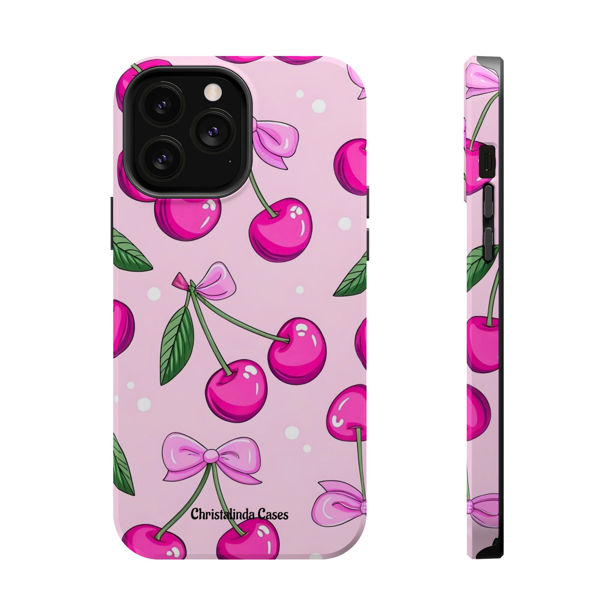 Cherry Cutie Impact-Resistant MagSafe Phone Case
