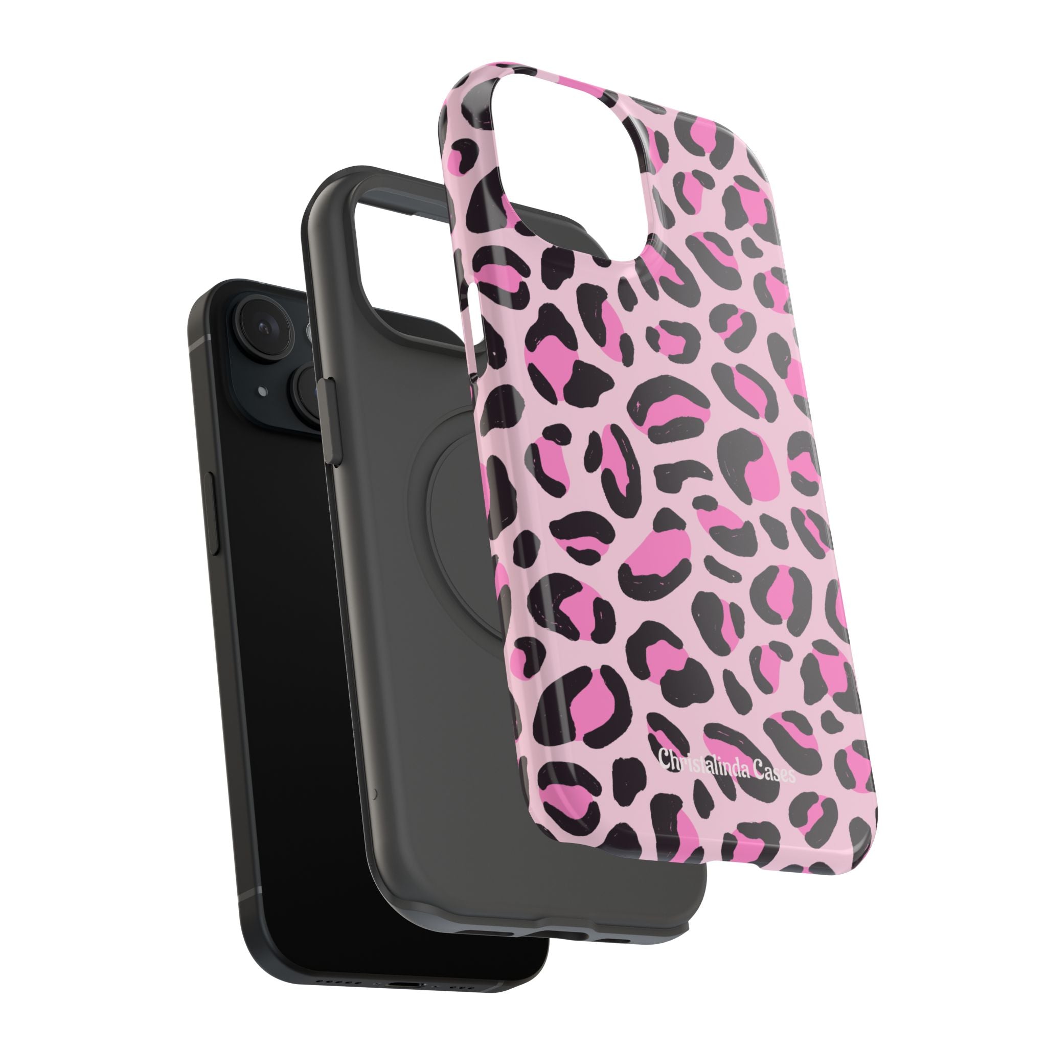 Pink Safari Impact-Resistant MagSafe Phone Case