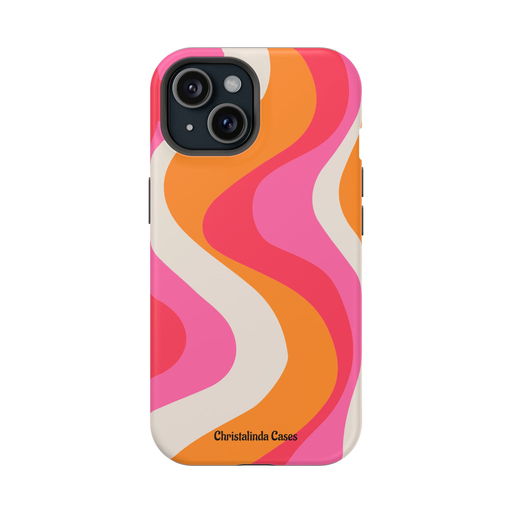 Sunset Sorbet Impact-Resistant MagSafe Phone Case
