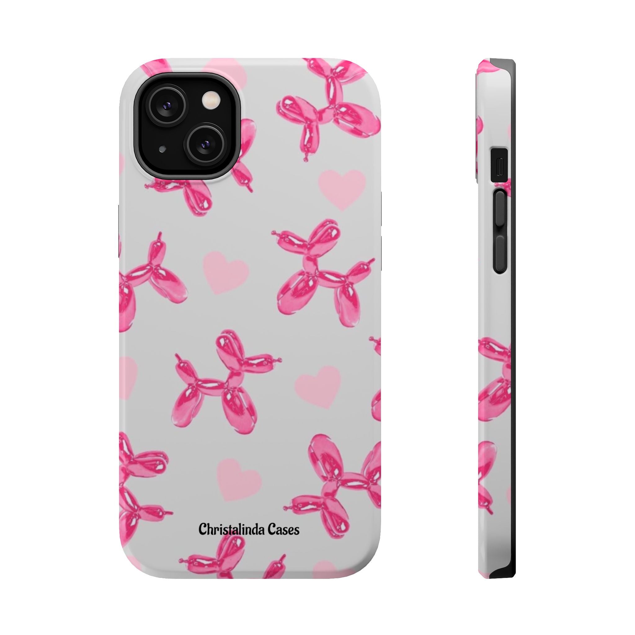 Balloon Charm Impact-Resistant MagSafe phone case