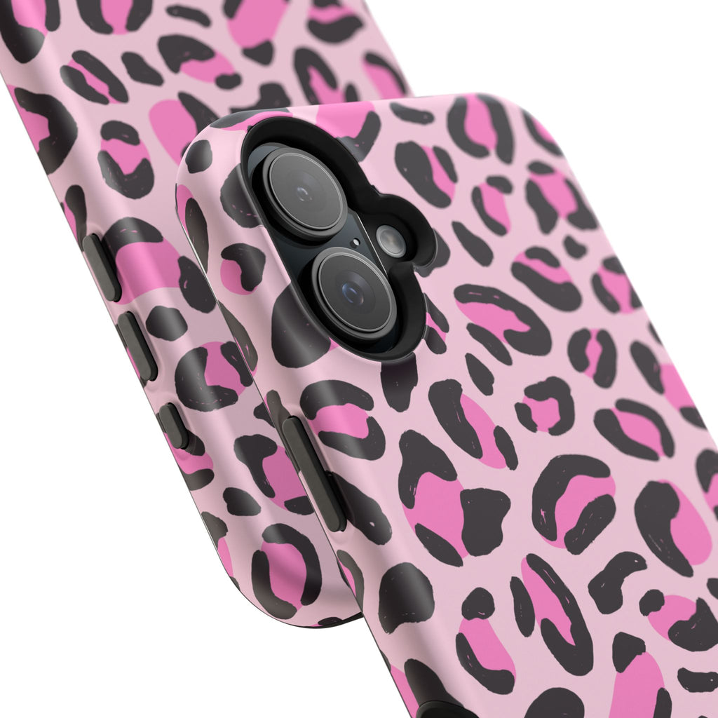Pink Safari Impact-Resistant MagSafe Phone Case