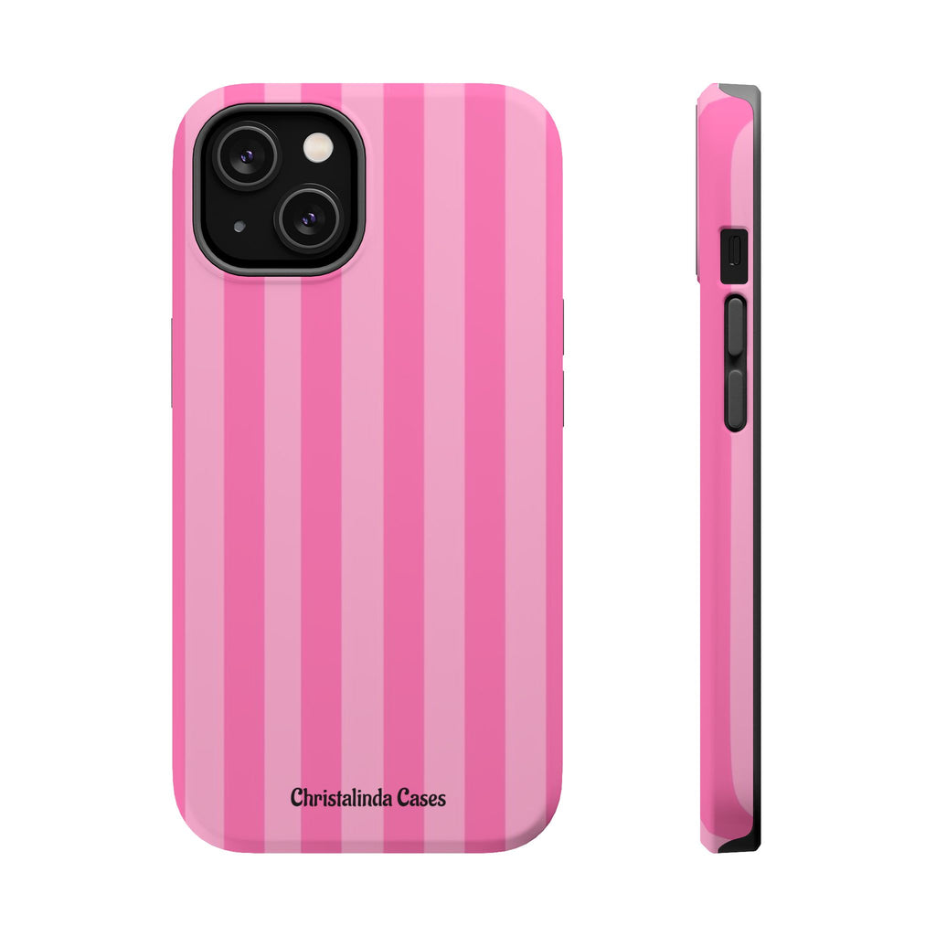 Pretty In Stripes Impact-Resistant MagSafe Phone Case