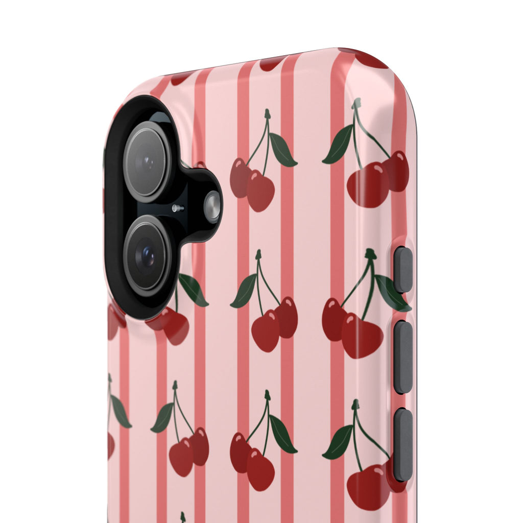 Cherry Kiss MagSafe Impact-Resistant Case