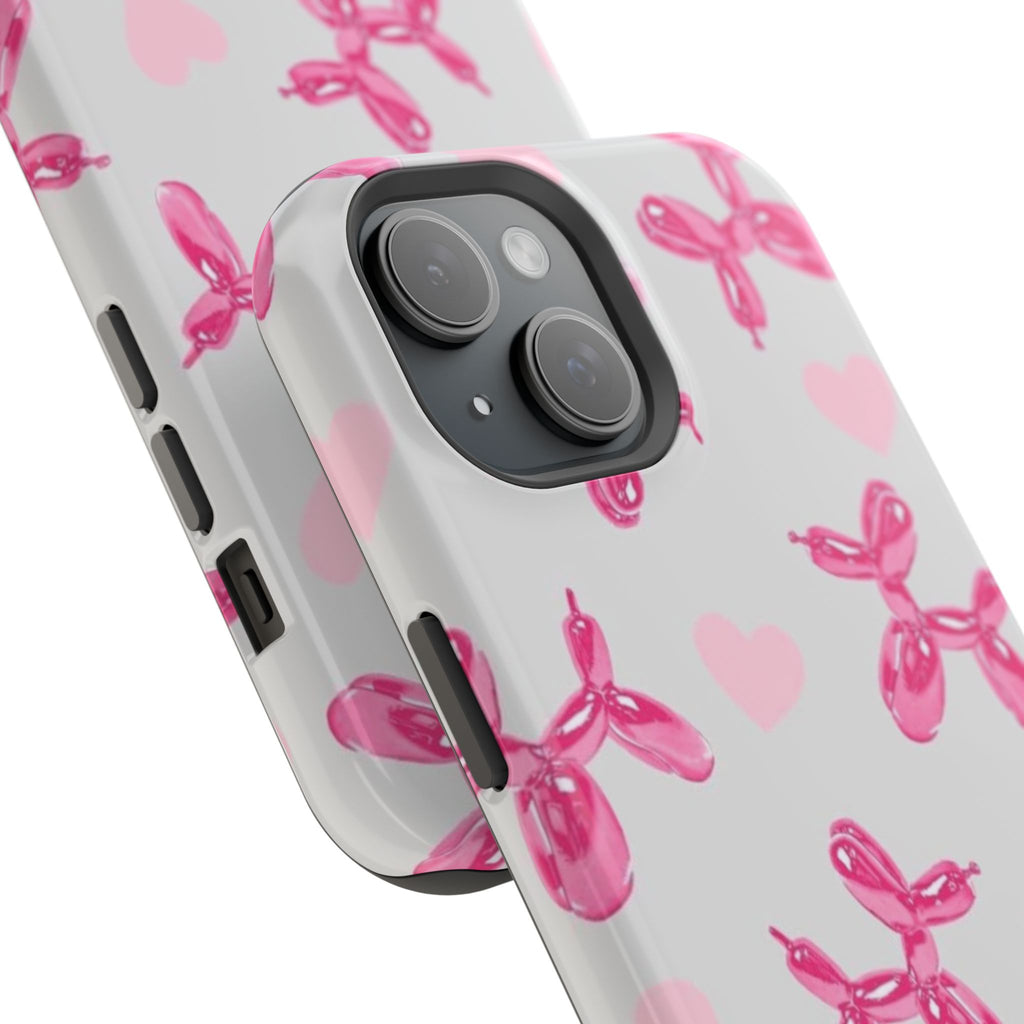 Balloon Charm Impact-Resistant MagSafe phone case