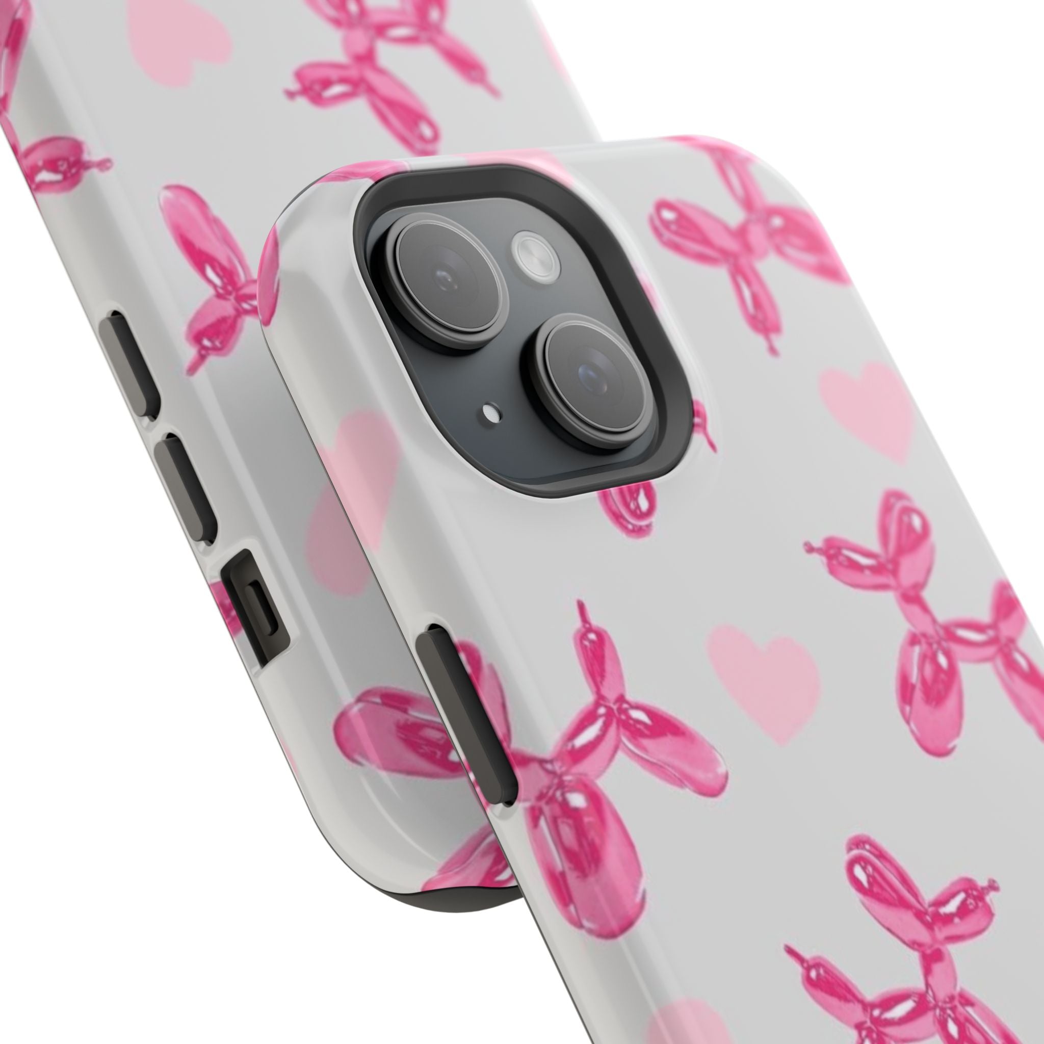 Balloon Charm Impact-Resistant MagSafe phone case