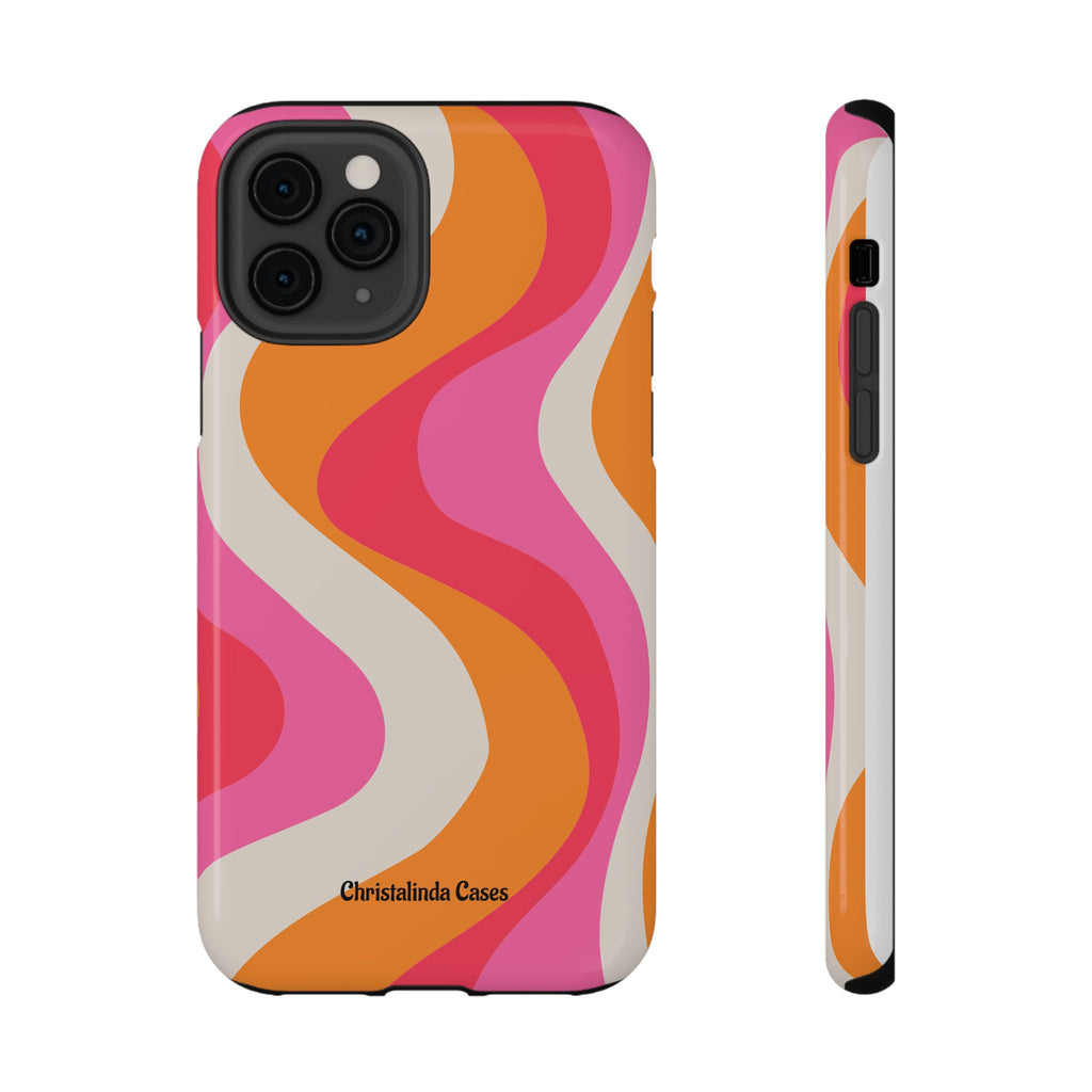 Sunset Sorbet Impact-Resistant MagSafe Phone Case