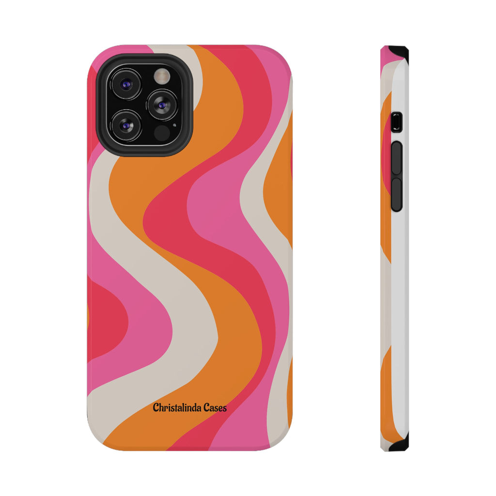 Sunset Sorbet Impact-Resistant MagSafe Phone Case