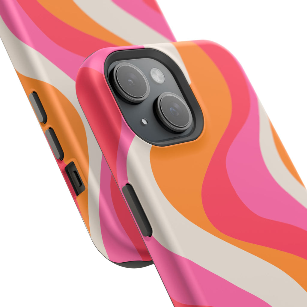 Sunset Sorbet Impact-Resistant MagSafe Phone Case