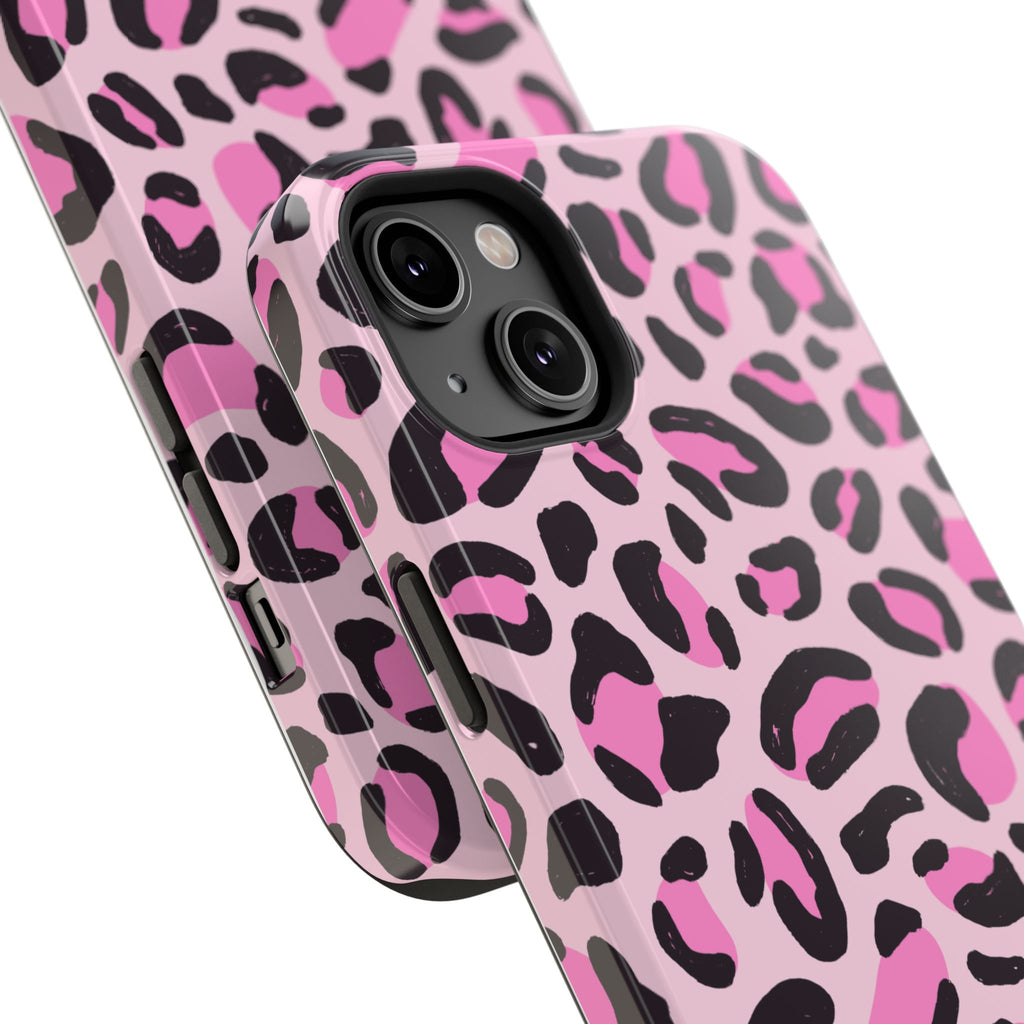 Pink Safari Impact-Resistant MagSafe Phone Case