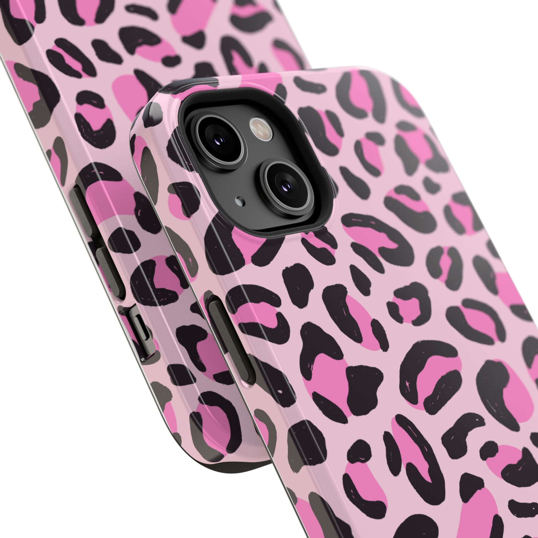 Pink Safari Impact-Resistant MagSafe Phone Case
