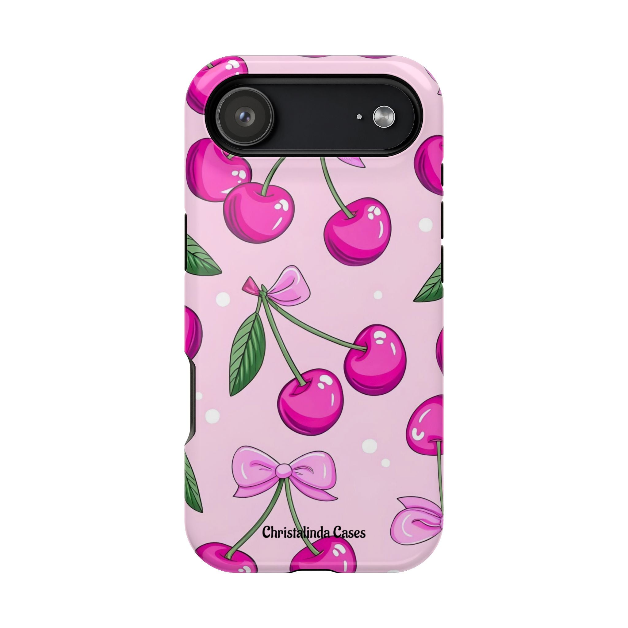 Cherry Cutie Impact-Resistant MagSafe Phone Case