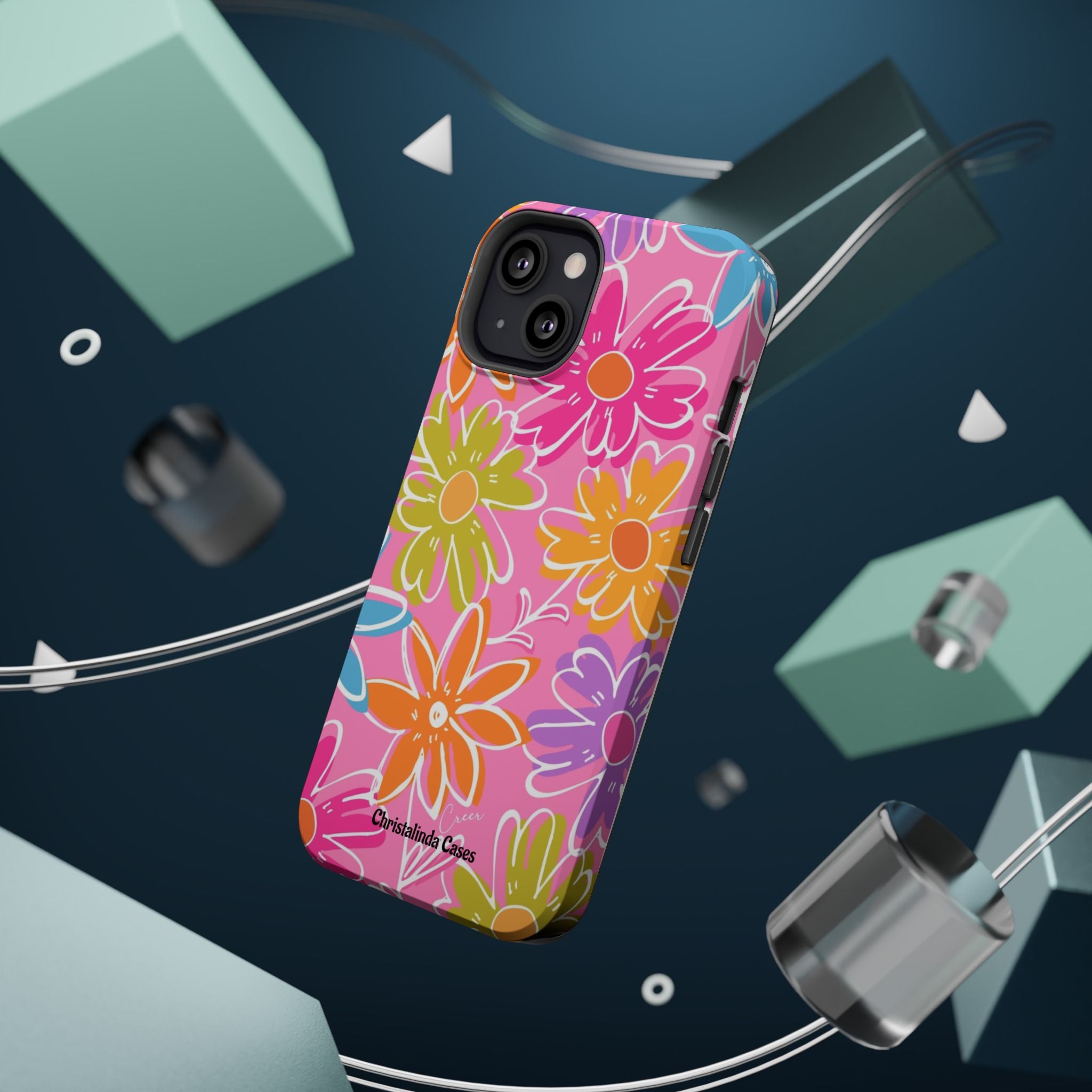 Flower Fiesta Impact-Resistant MagSafePhone Case