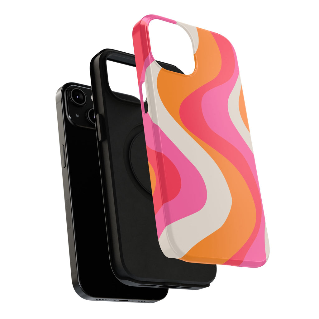 Sunset Sorbet Impact-Resistant MagSafe Phone Case
