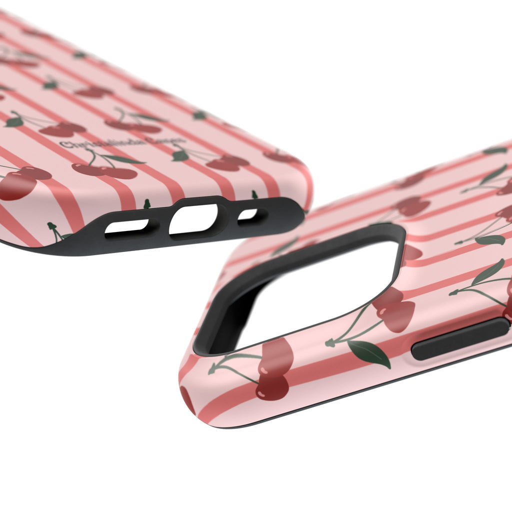 Cherry Kiss MagSafe Impact-Resistant Case