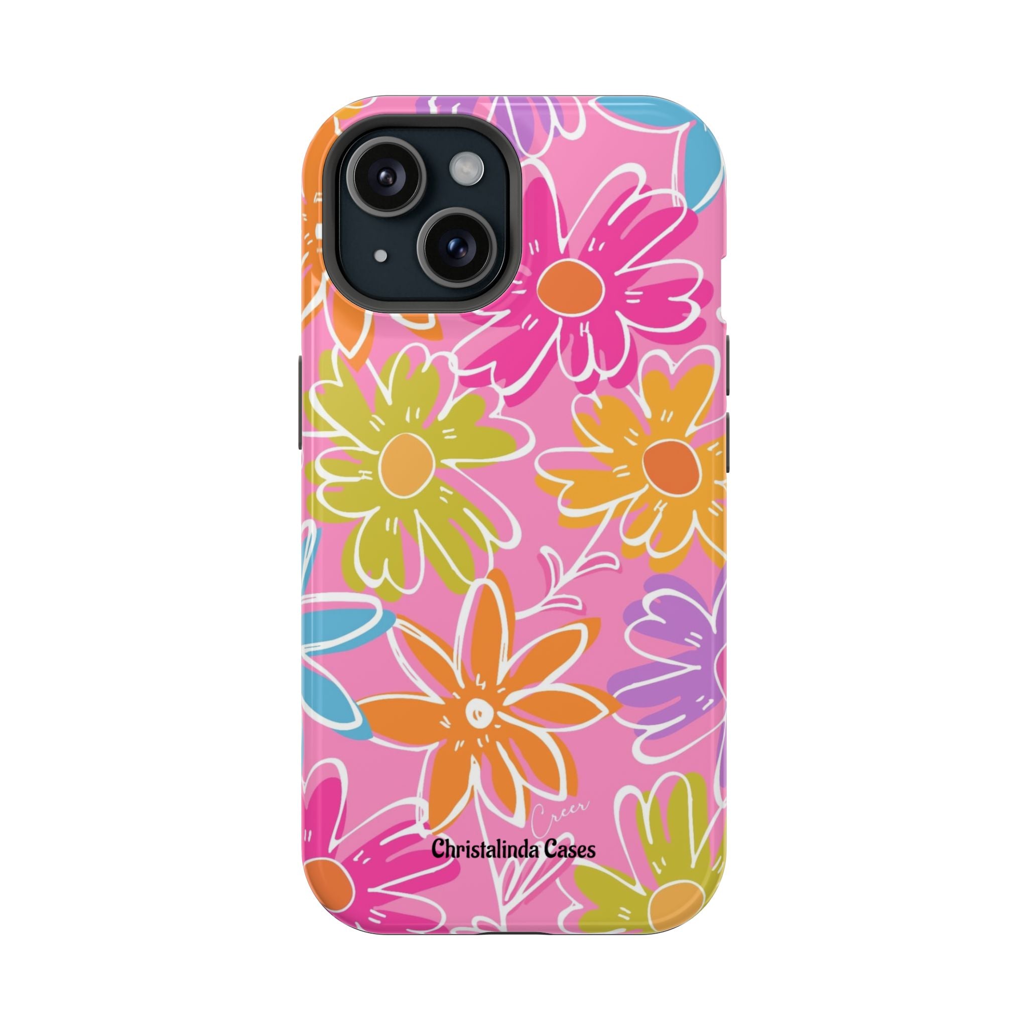 Flower Fiesta Impact-Resistant MagSafePhone Case