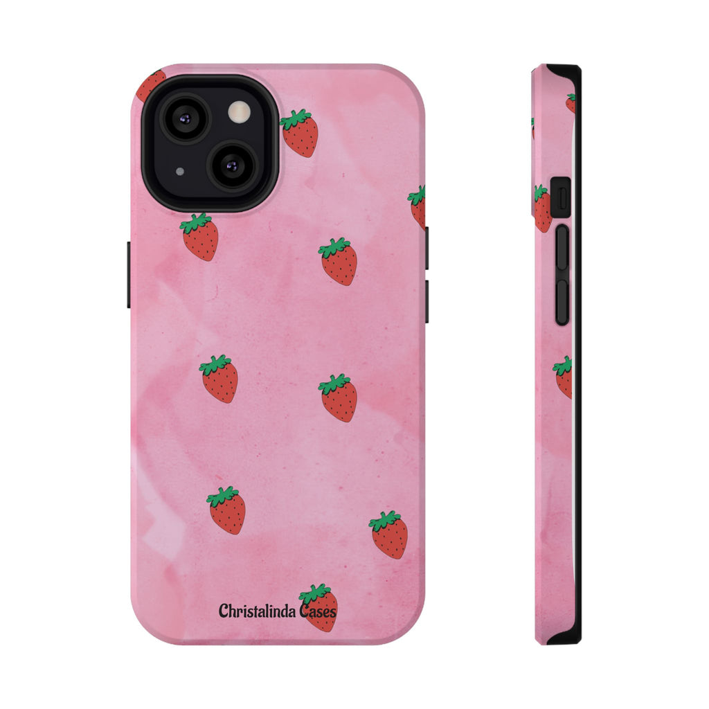 Strawberry Street MagSafe Impact-Resistant Phone Case