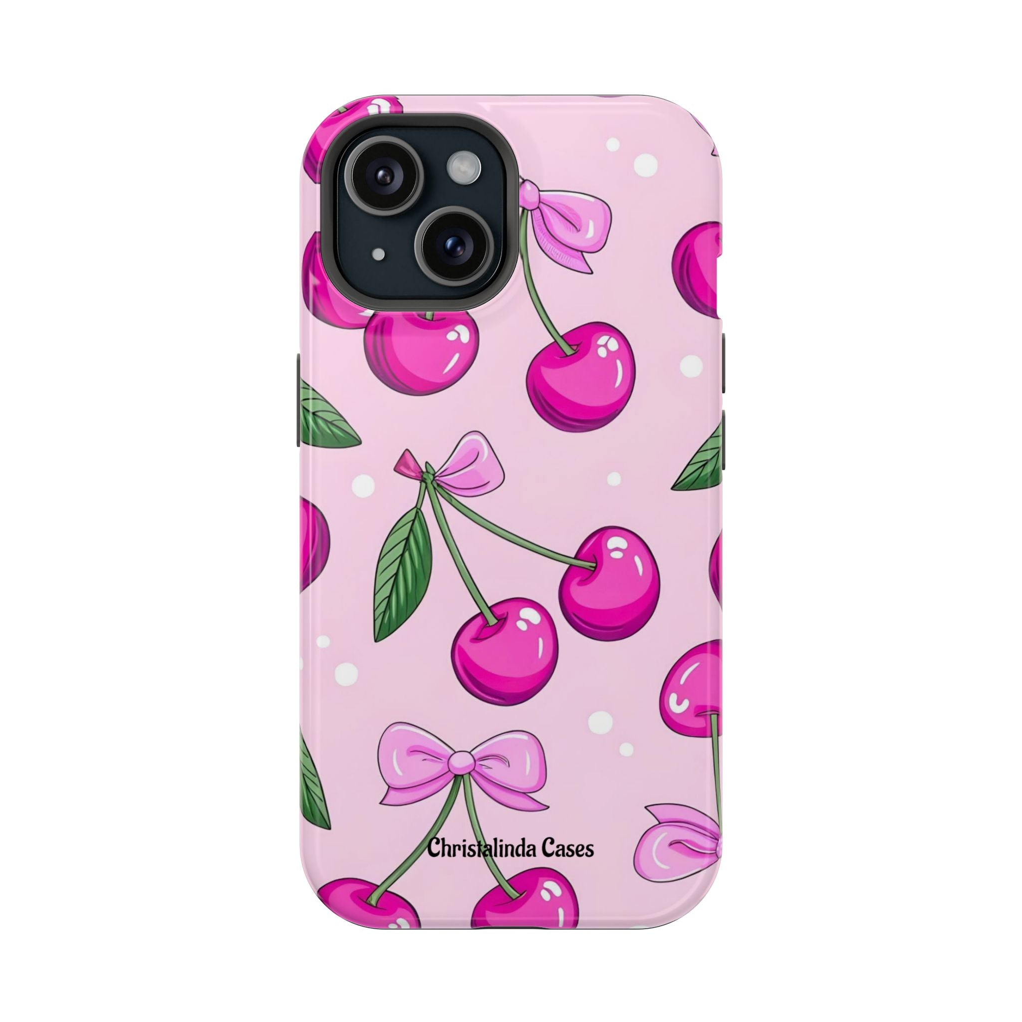 Cherry Cutie Impact-Resistant MagSafe Phone Case