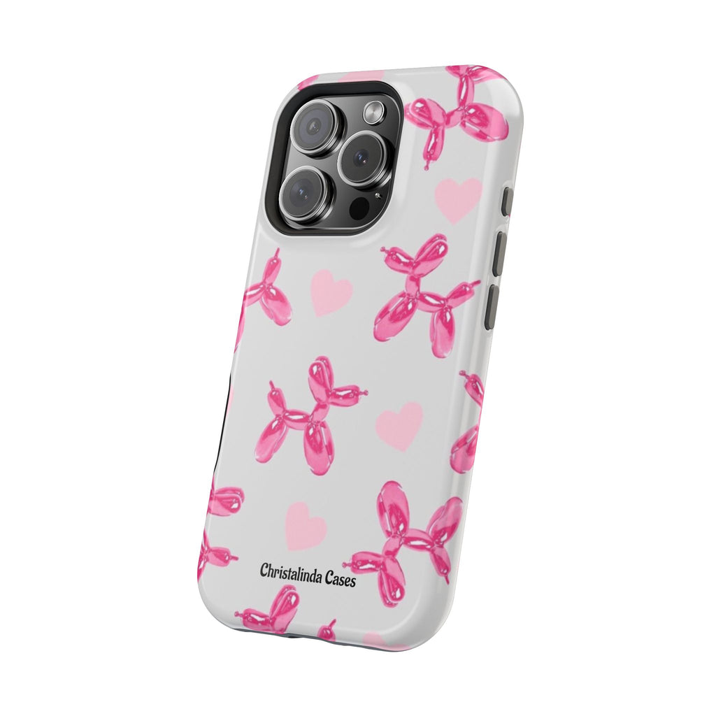 Balloon Charm Impact-Resistant MagSafe phone case
