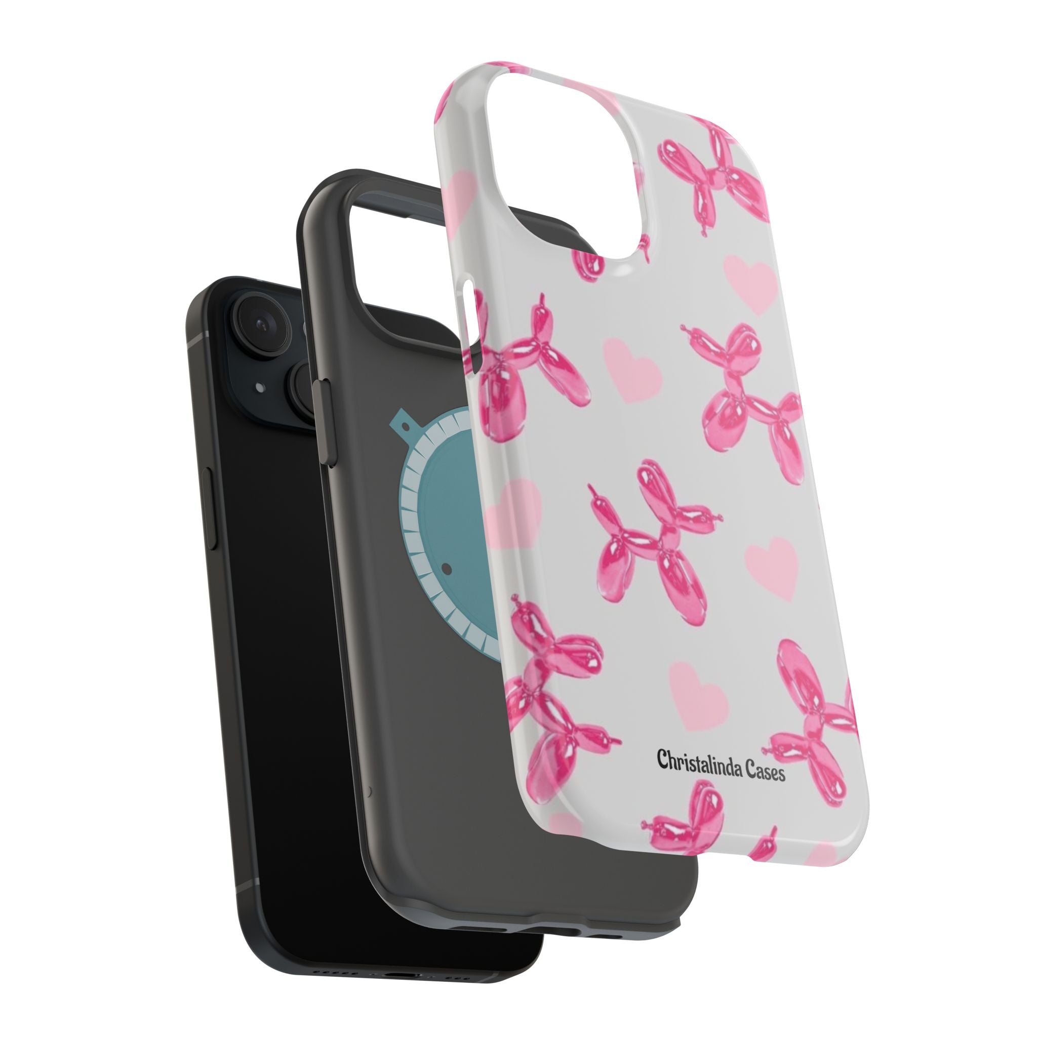 Balloon Charm Impact-Resistant MagSafe phone case