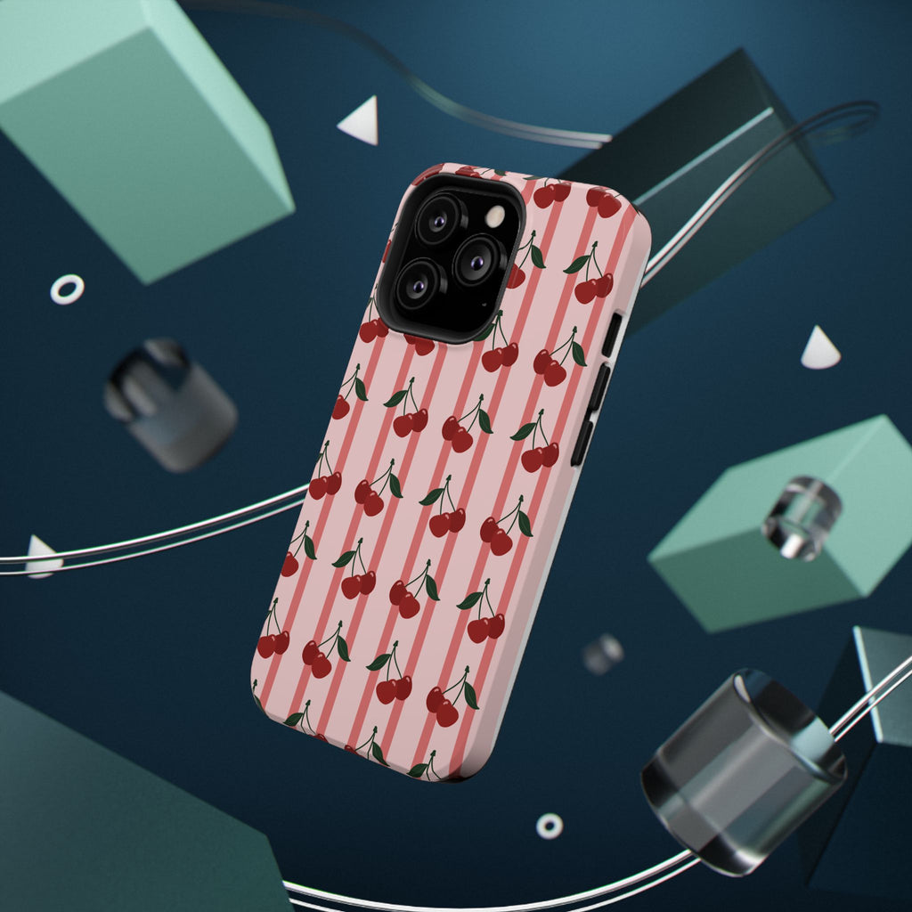 Cherry Kiss MagSafe Impact-Resistant Case