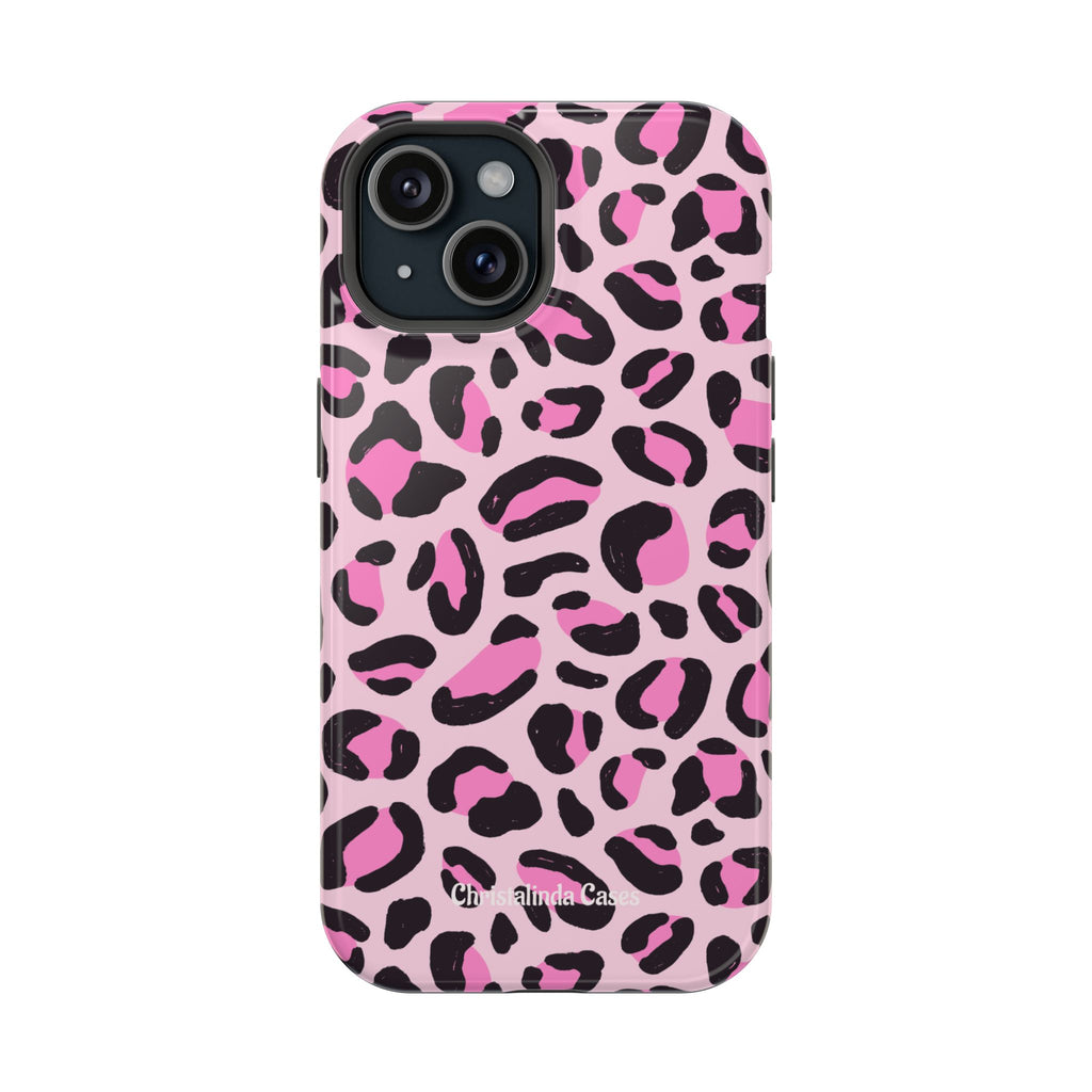 Pink Safari Impact-Resistant MagSafe Phone Case