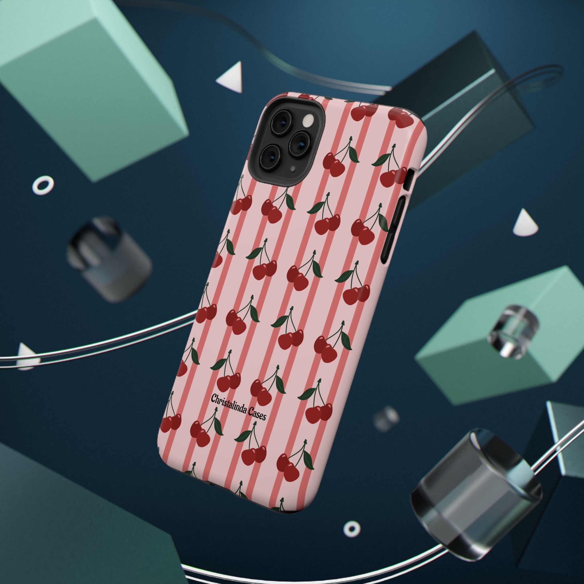 Cherry Kiss MagSafe Impact-Resistant Case