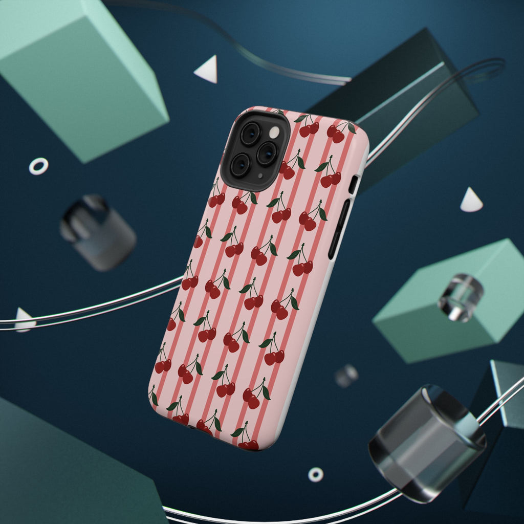 Cherry Kiss MagSafe Impact-Resistant Case