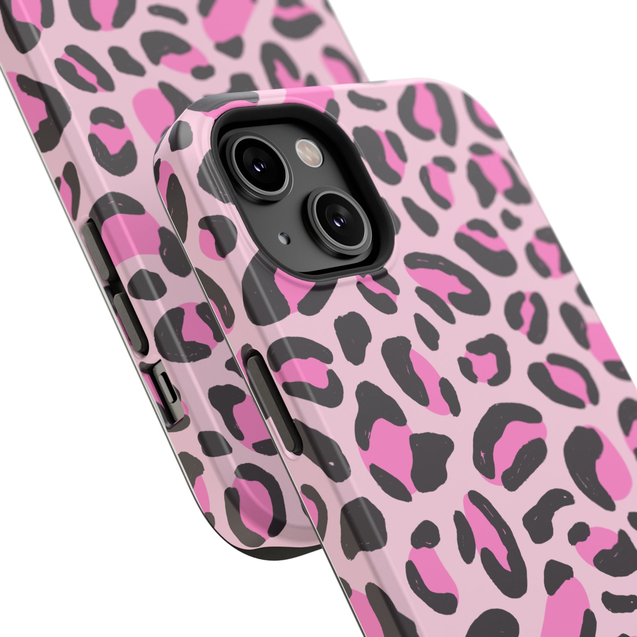 Pink Safari Impact-Resistant MagSafe Phone Case