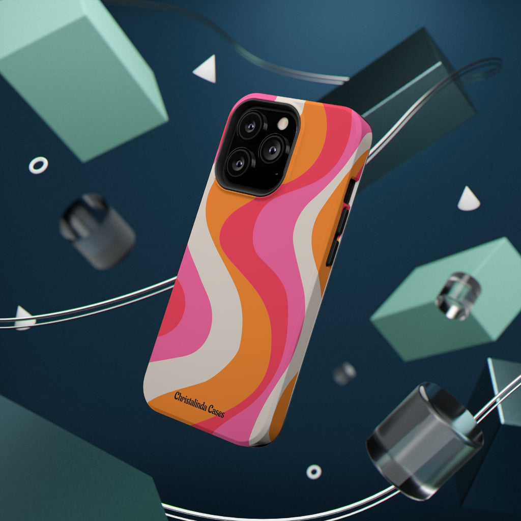 Sunset Sorbet Impact-Resistant MagSafe Phone Case
