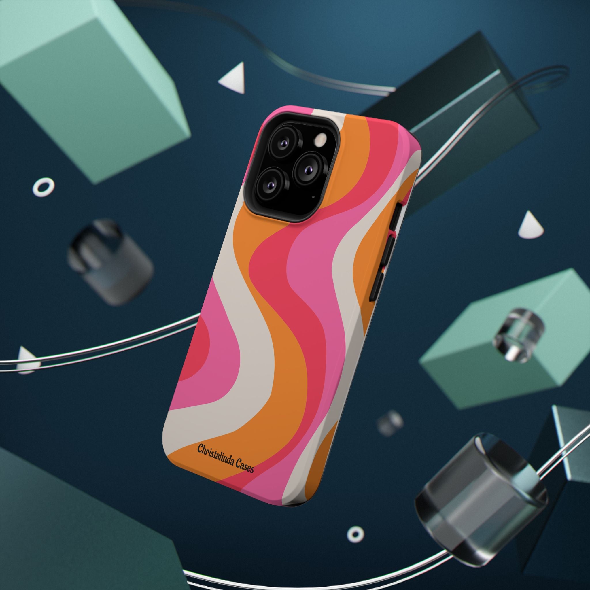 Sunset Sorbet Impact-Resistant MagSafe Phone Case