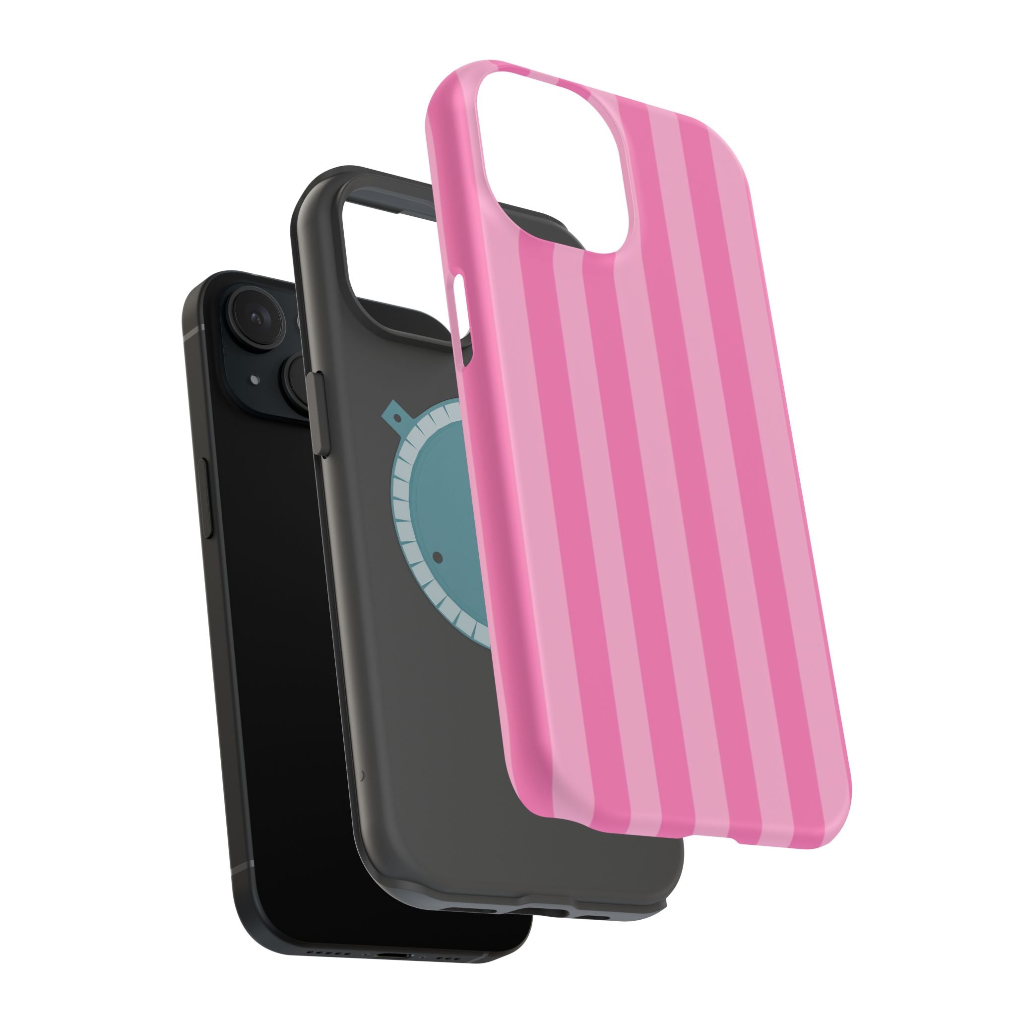 Pretty In Stripes Impact-Resistant MagSafe Phone Case