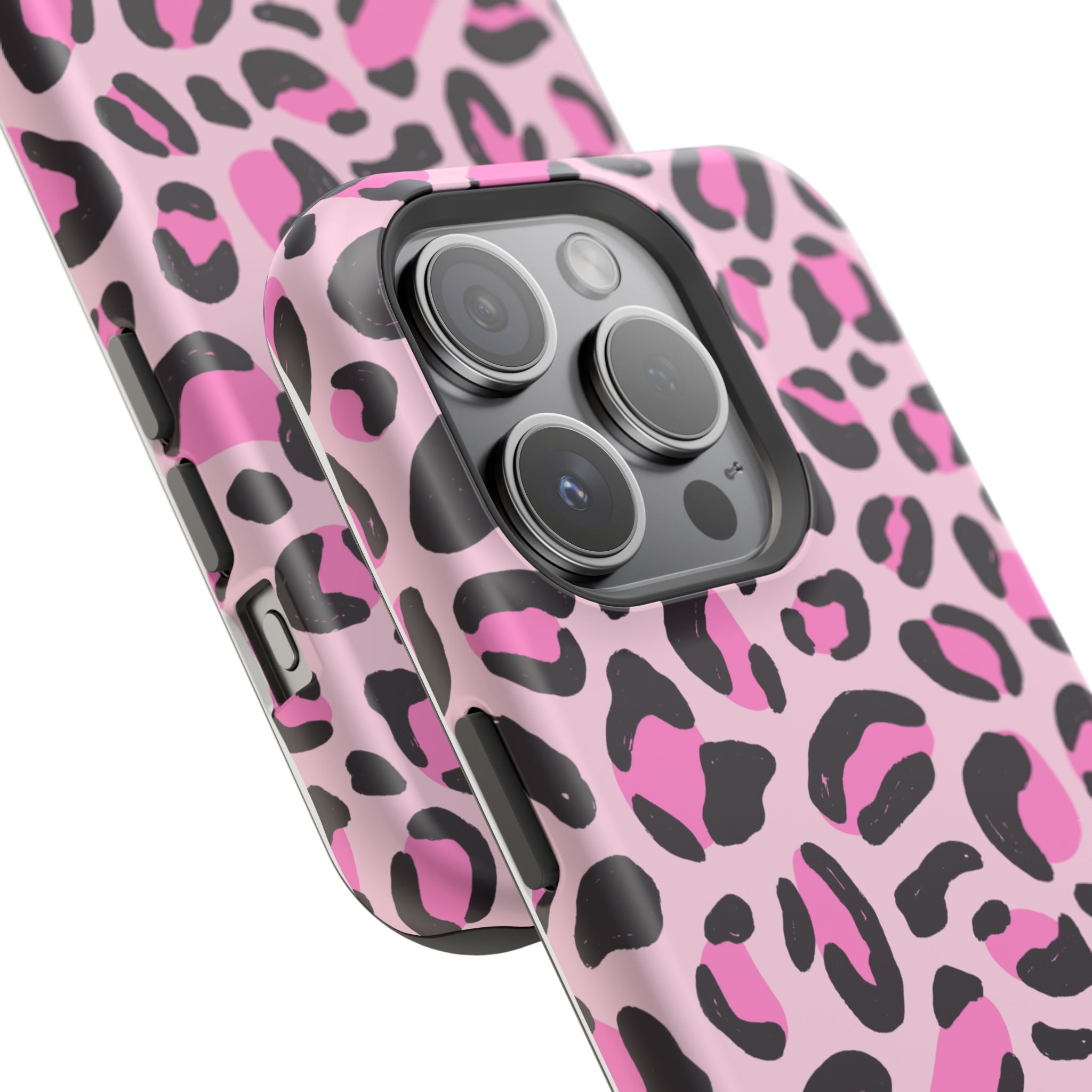 Pink Safari Impact-Resistant MagSafe Phone Case