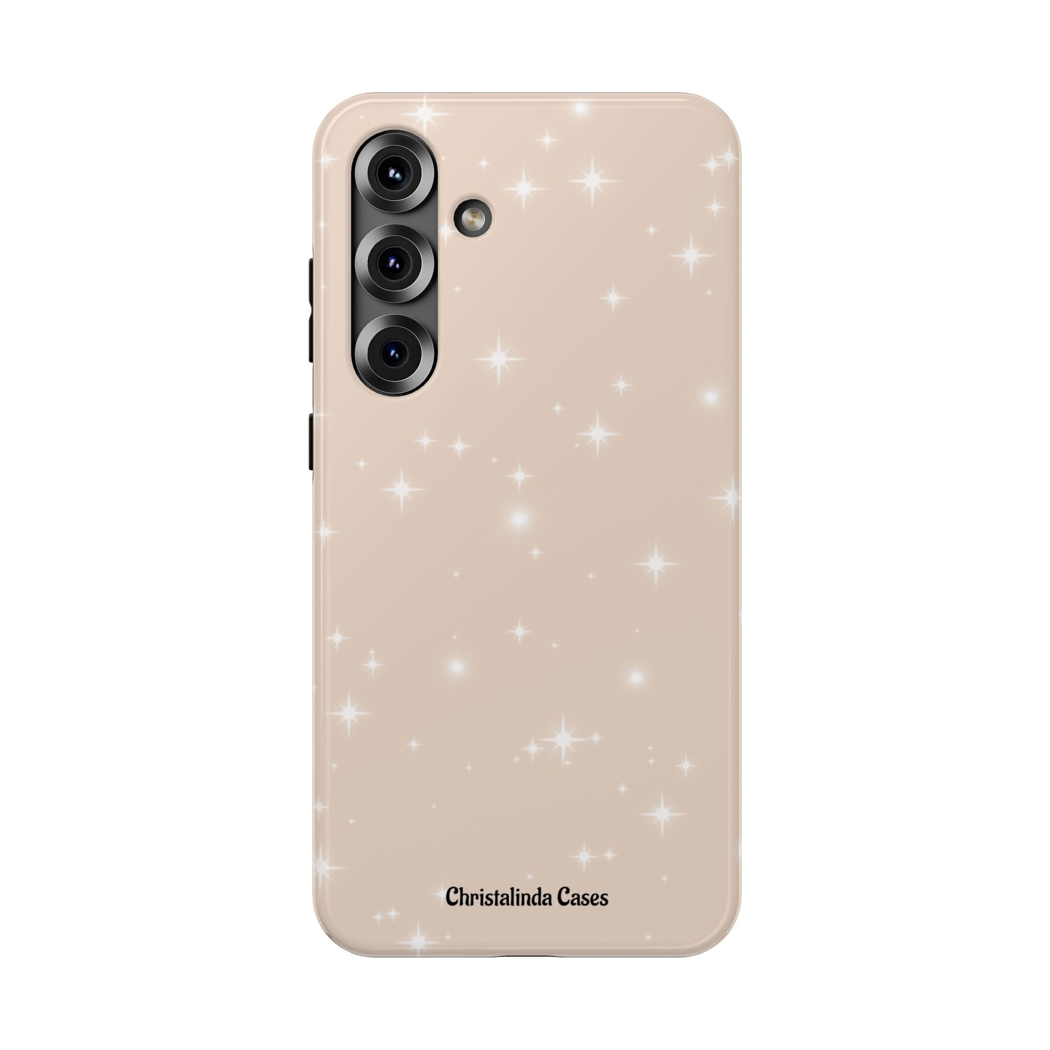 Sparkling Beige Impact-Resistant MagSafe Phone Case
