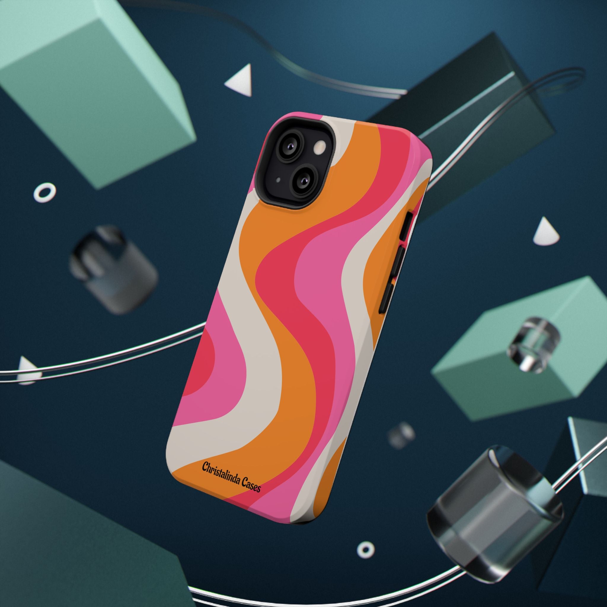 Sunset Sorbet Impact-Resistant MagSafe Phone Case