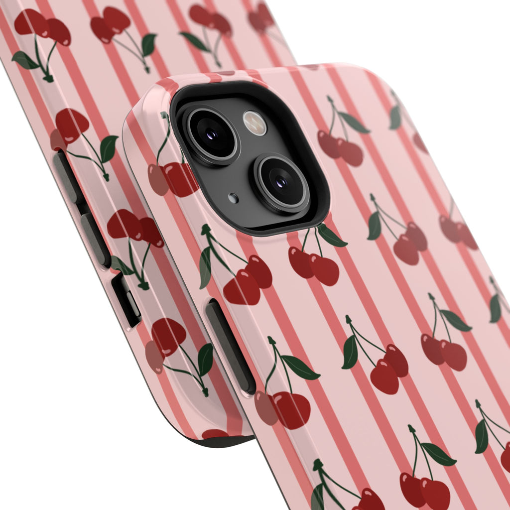 Cherry Kiss MagSafe Impact-Resistant Case